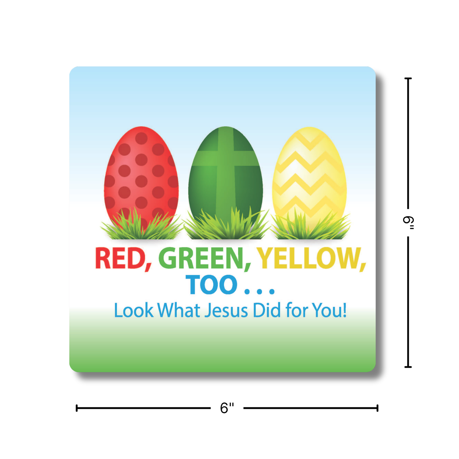 8-Page Board Book - Red, Green, Yellow, Too . . .