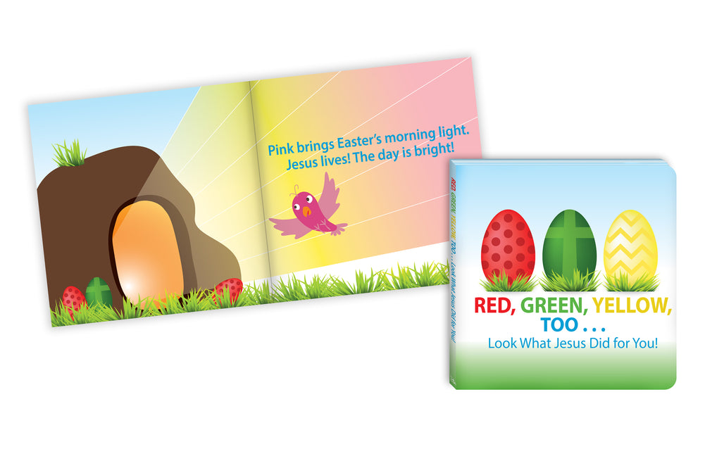 Red, Green, Yellow, Too... Board Book
