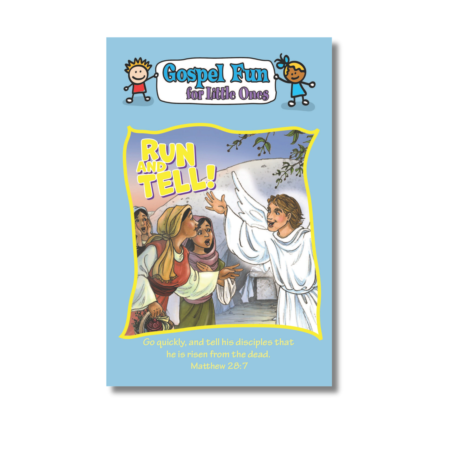Gospel Fun for Little Ones Activity Booklet for Preschoolers - KJV - Run and Tell!