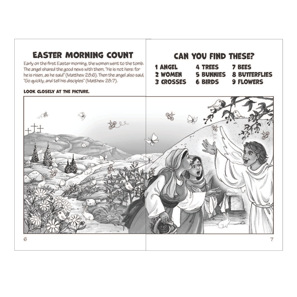 Gospel Fun for Little Ones Activity Booklet for Preschoolers - KJV - Run and Tell!