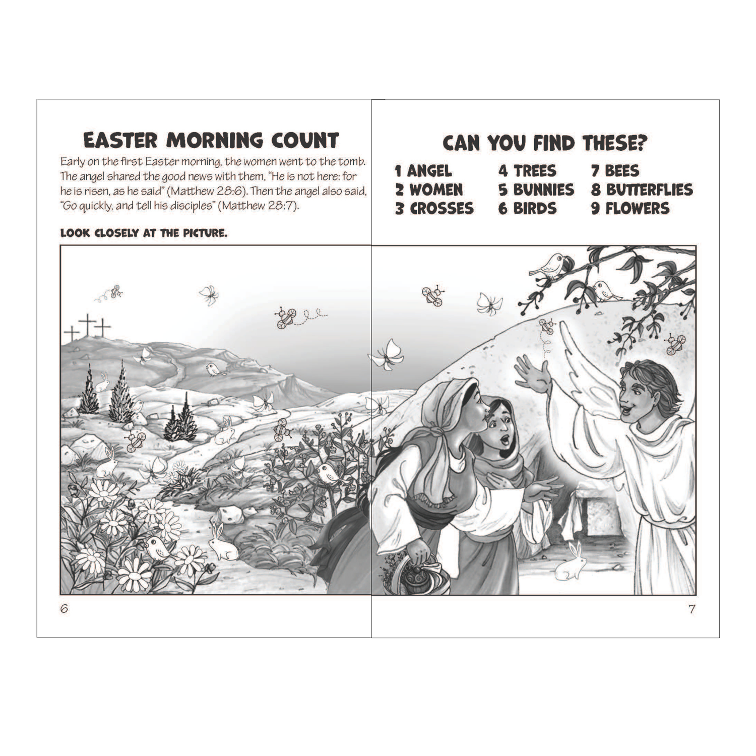 Gospel Fun for Little Ones Activity Booklet for Preschoolers - KJV - Run and Tell!