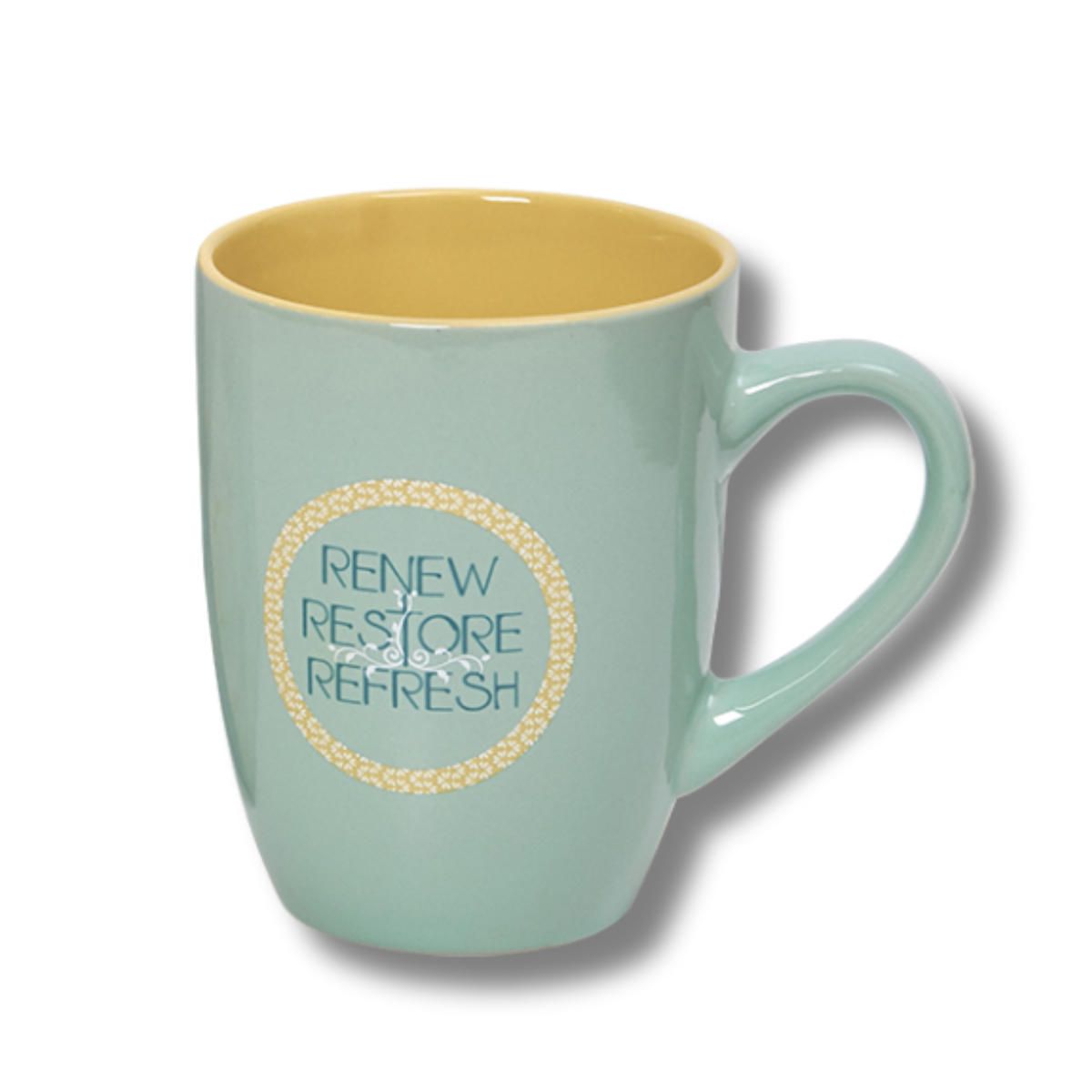 11oz Ceramic Mug in Gift Box - KJV - Renew. Restore. Refresh