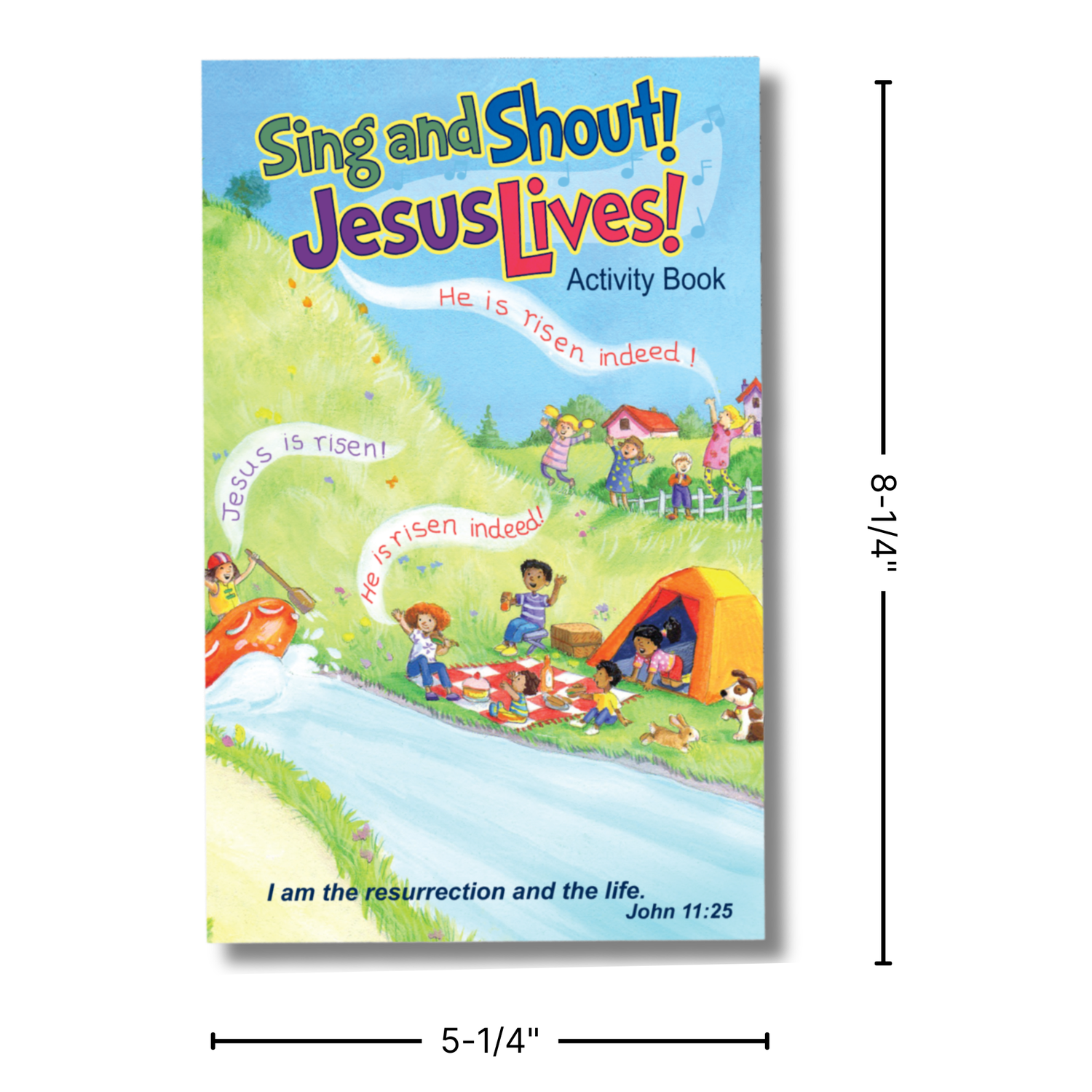 Activity Book - Sing and Shout! Jesus Lives!