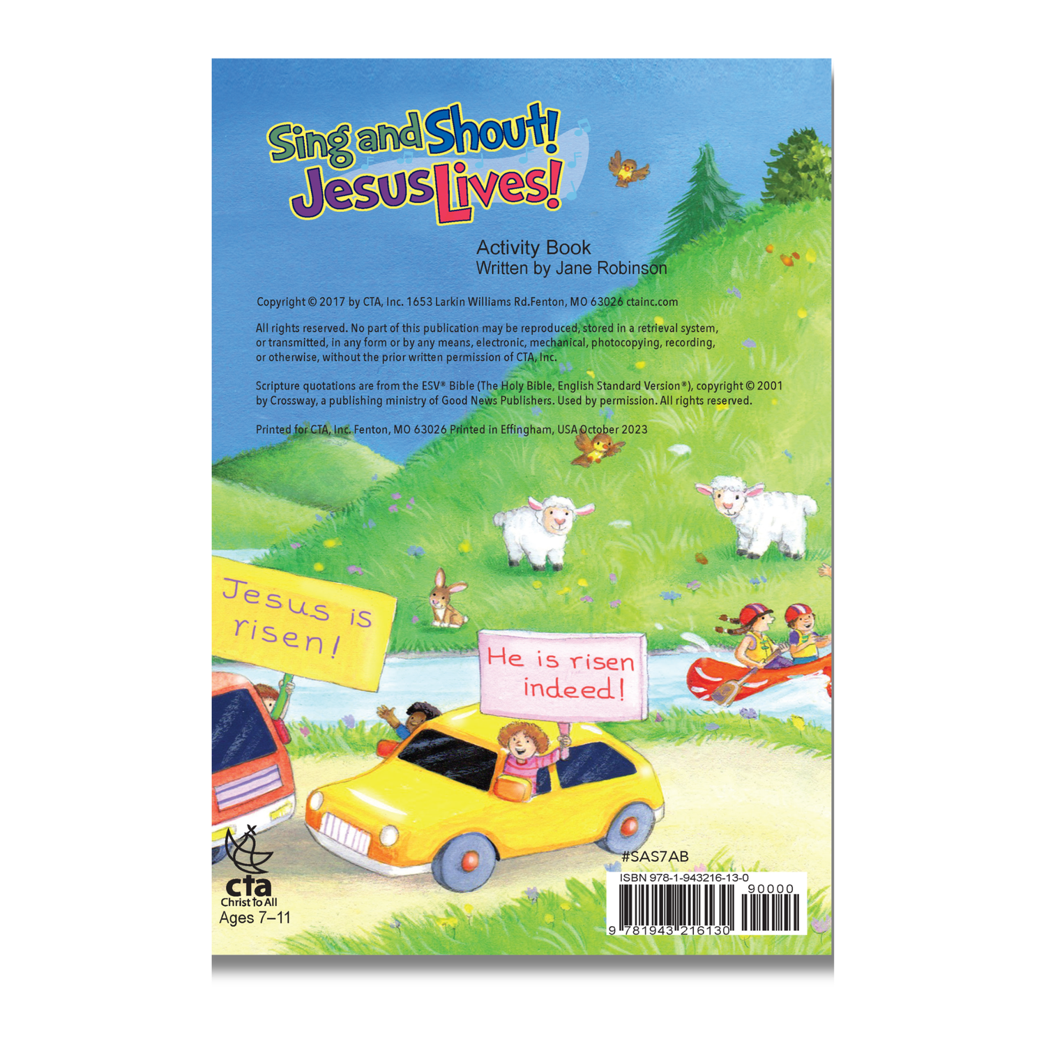 Activity Book - Sing and Shout! Jesus Lives!