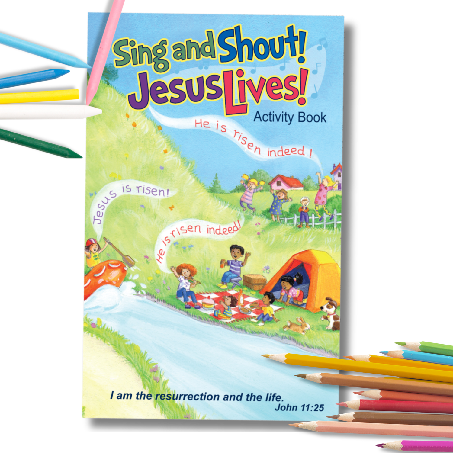 Activity Book - Sing and Shout! Jesus Lives!