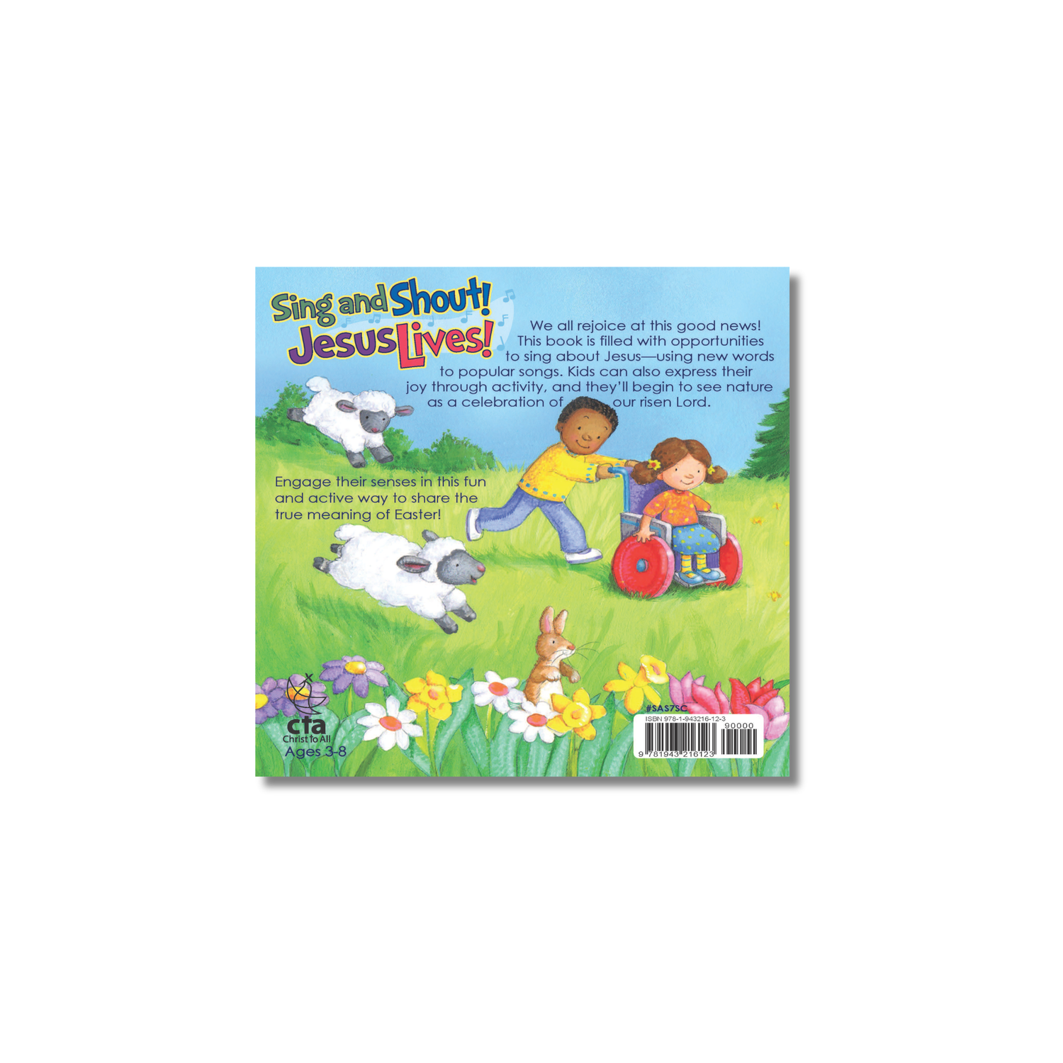 16-Page Children's Softcover Story Book - Sing and Shout! Jesus Lives!