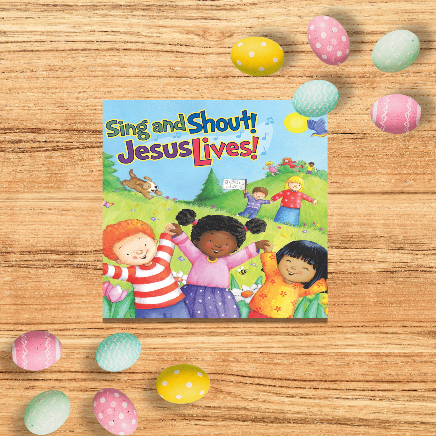 16-Page Children's Softcover Story Book - Sing and Shout! Jesus Lives!