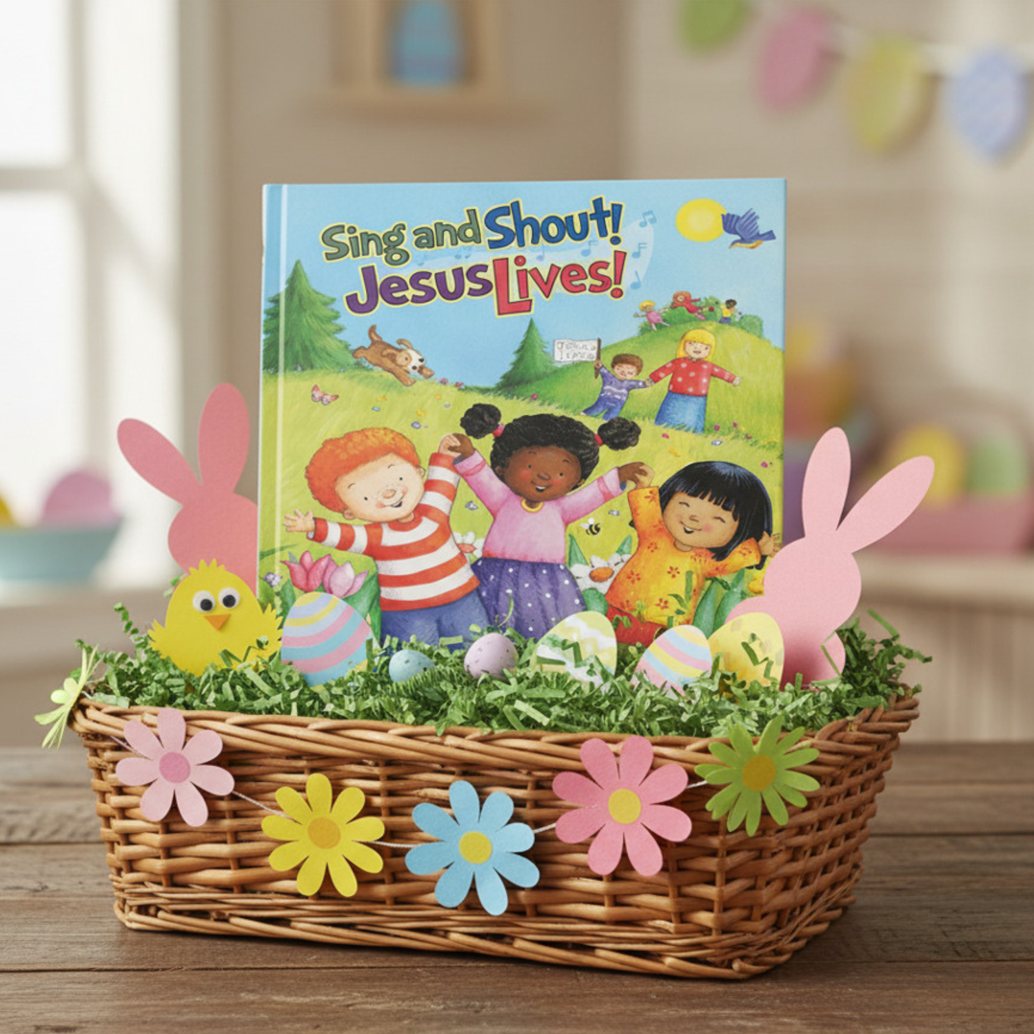 16-Page Children's Softcover Story Book - Sing and Shout! Jesus Lives!