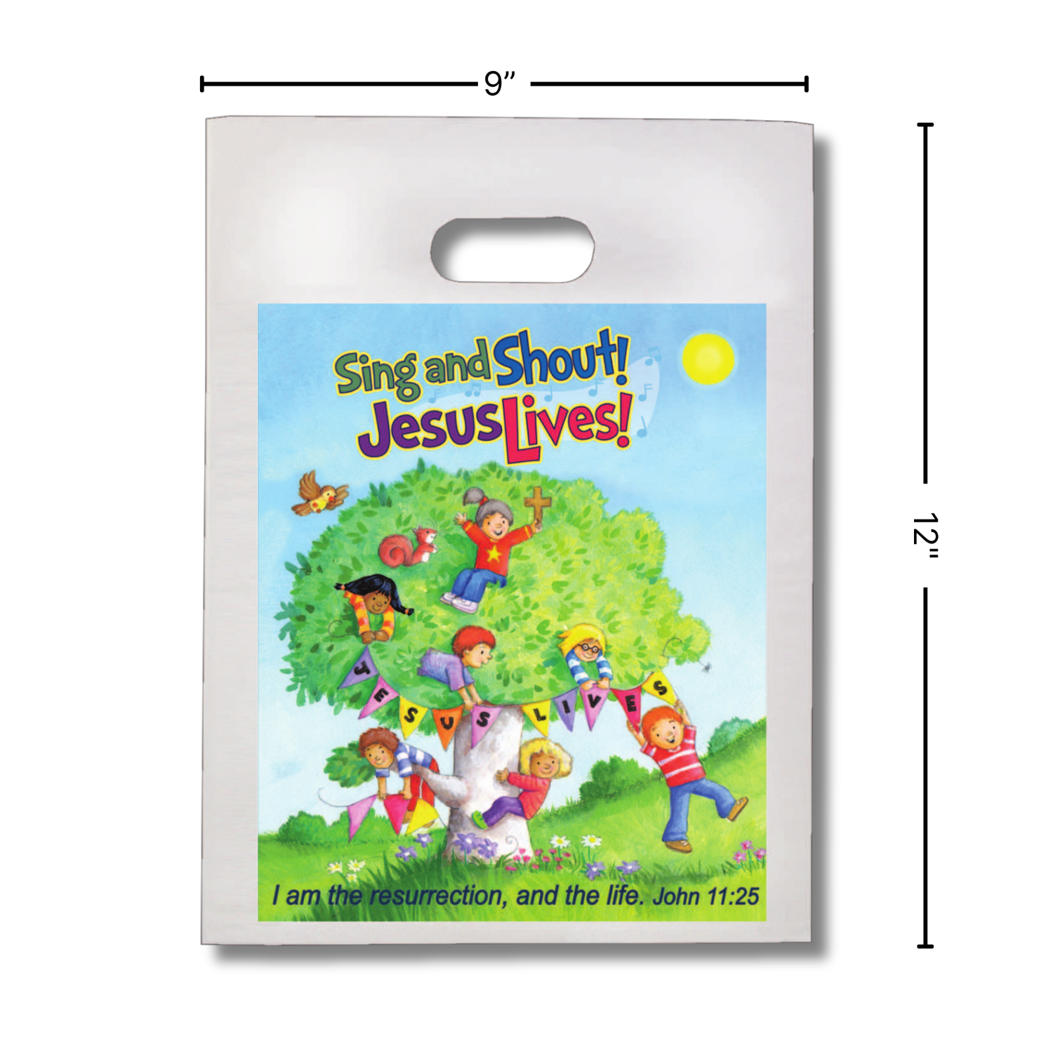 Goodie Bags (12 Pack) - Sing and Shout! Jesus Lives!