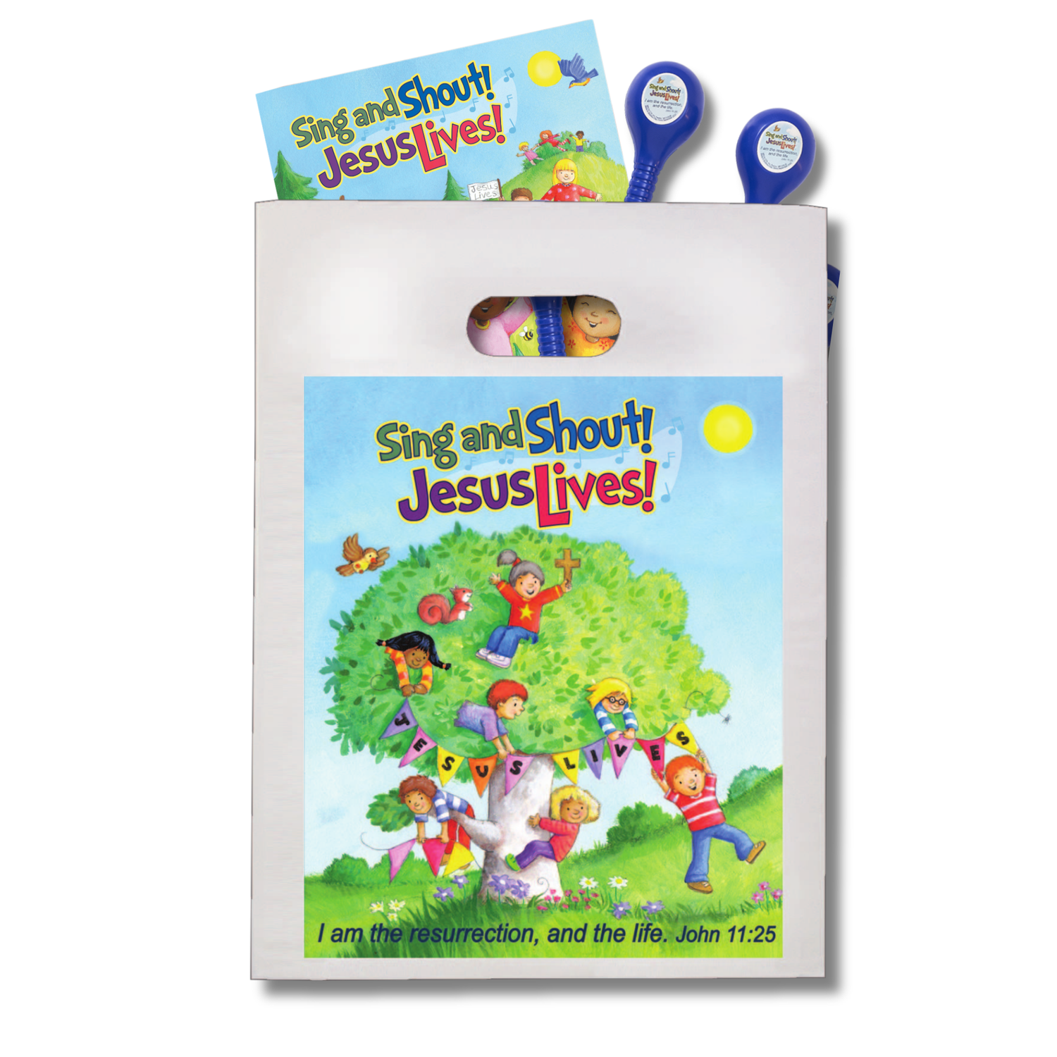 Goodie Bags (12 Pack) - Sing and Shout! Jesus Lives!