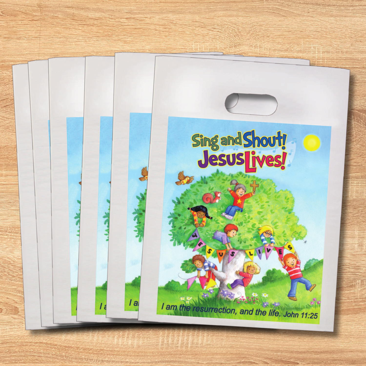 Goodie Bags (12 Pack) - Sing and Shout! Jesus Lives!