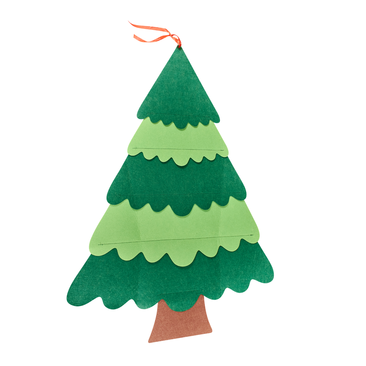 3' Heirloom Quality Build-Your-Own Christmas Tree Decoration with 34 Ornaments