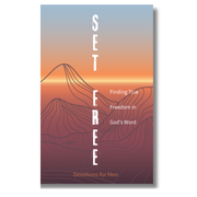 Full-Color Devotion Book for Men - Set Free