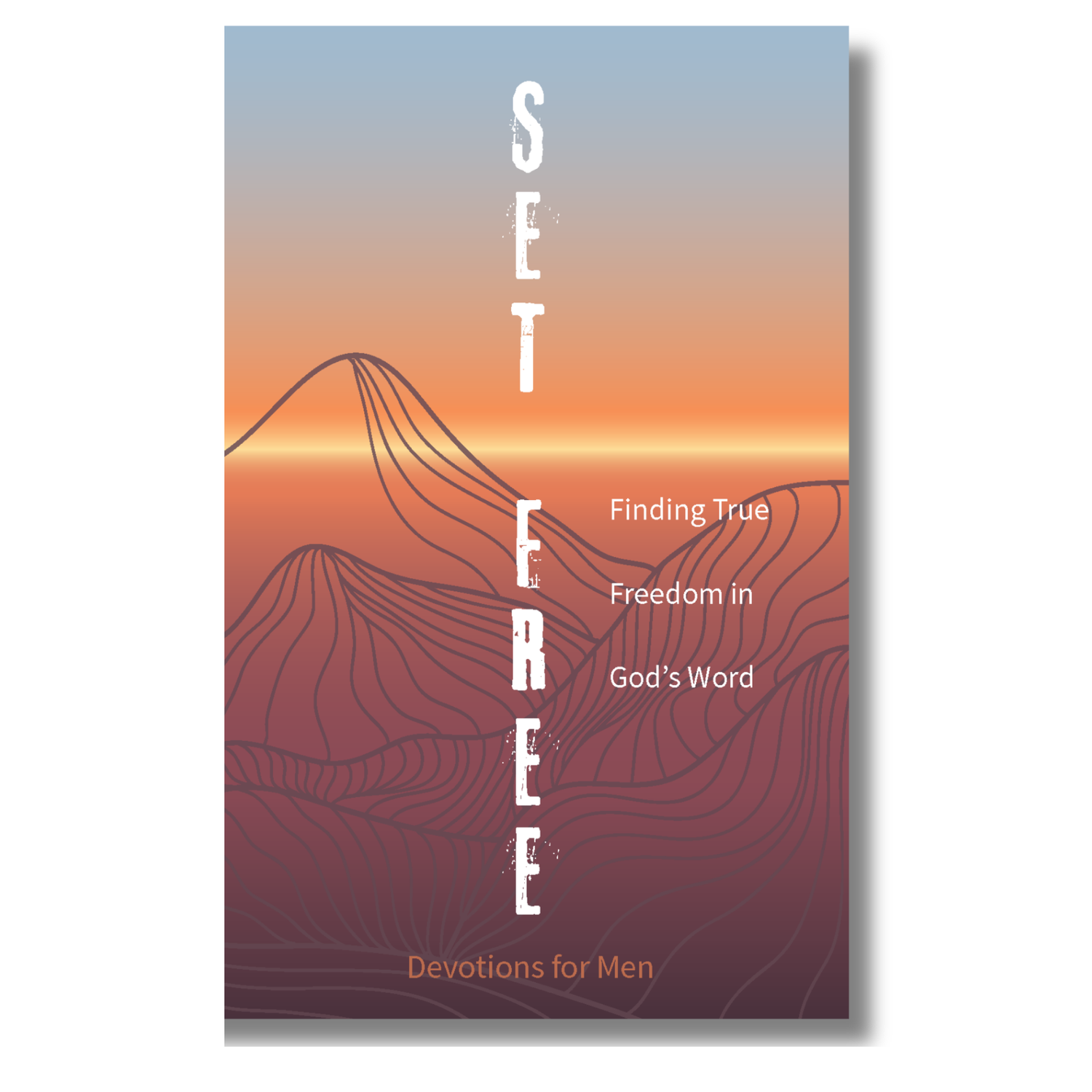 Full-Color Devotion Book for Men - Set Free