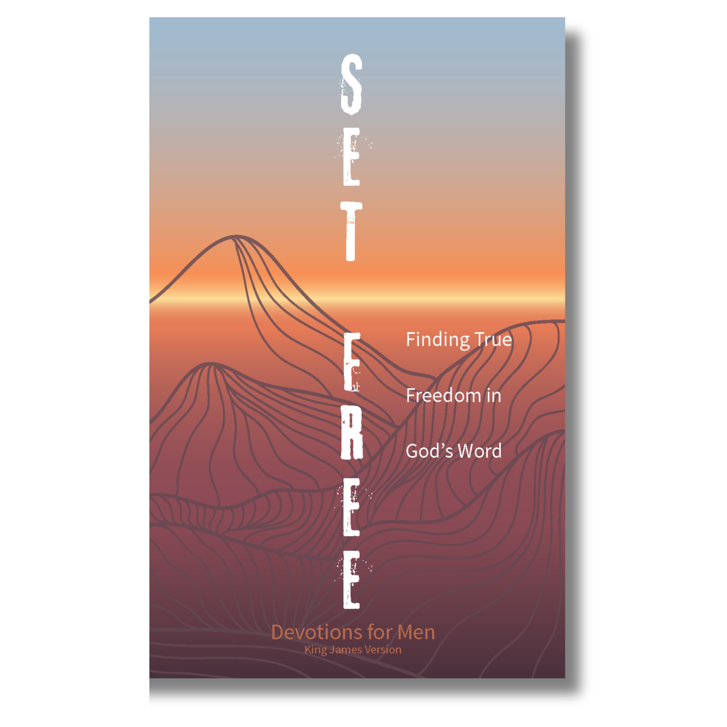 Full-Color Devotion Book for Men - KJV - Set Free