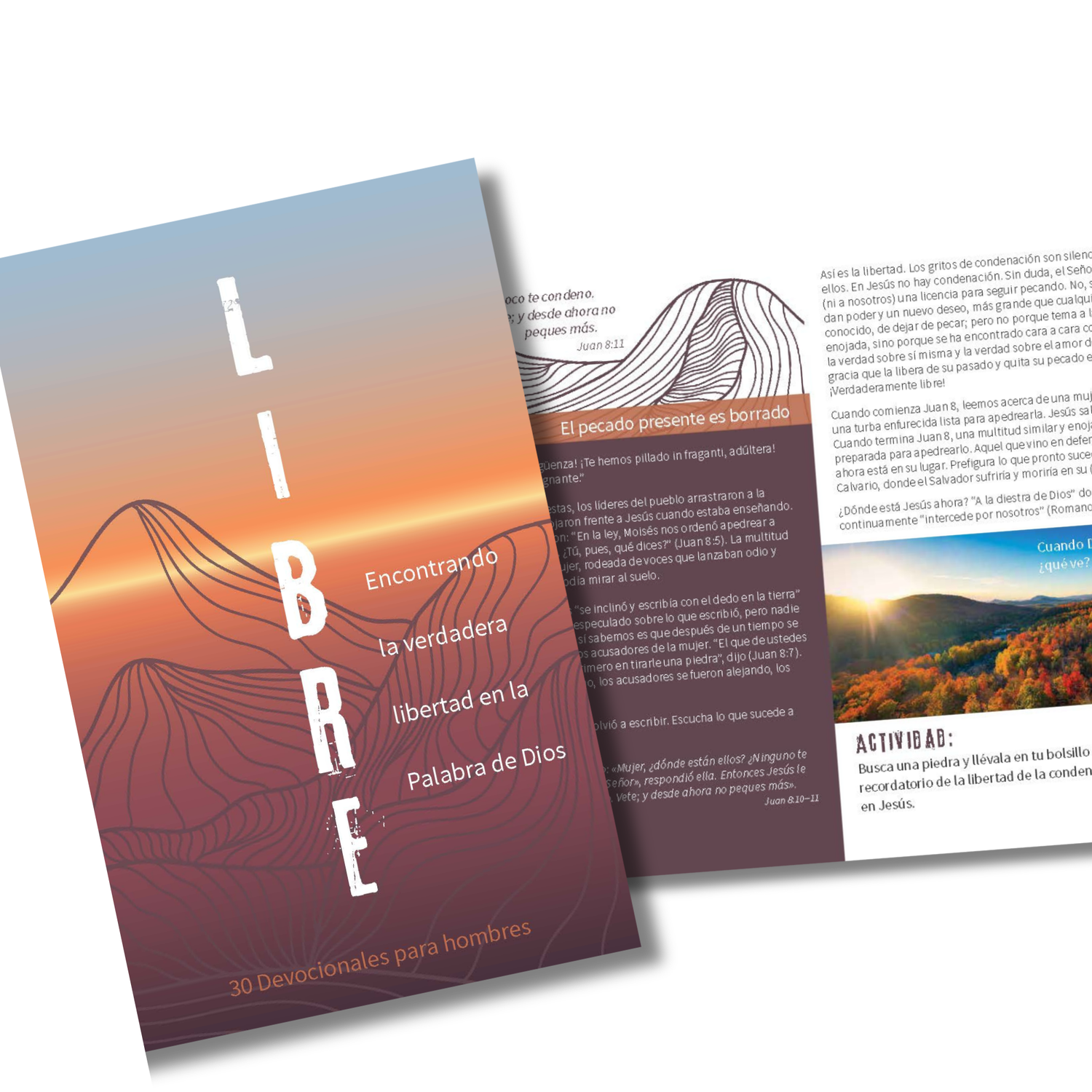 Full-Color Devotion Book - SPANISH - Set Free