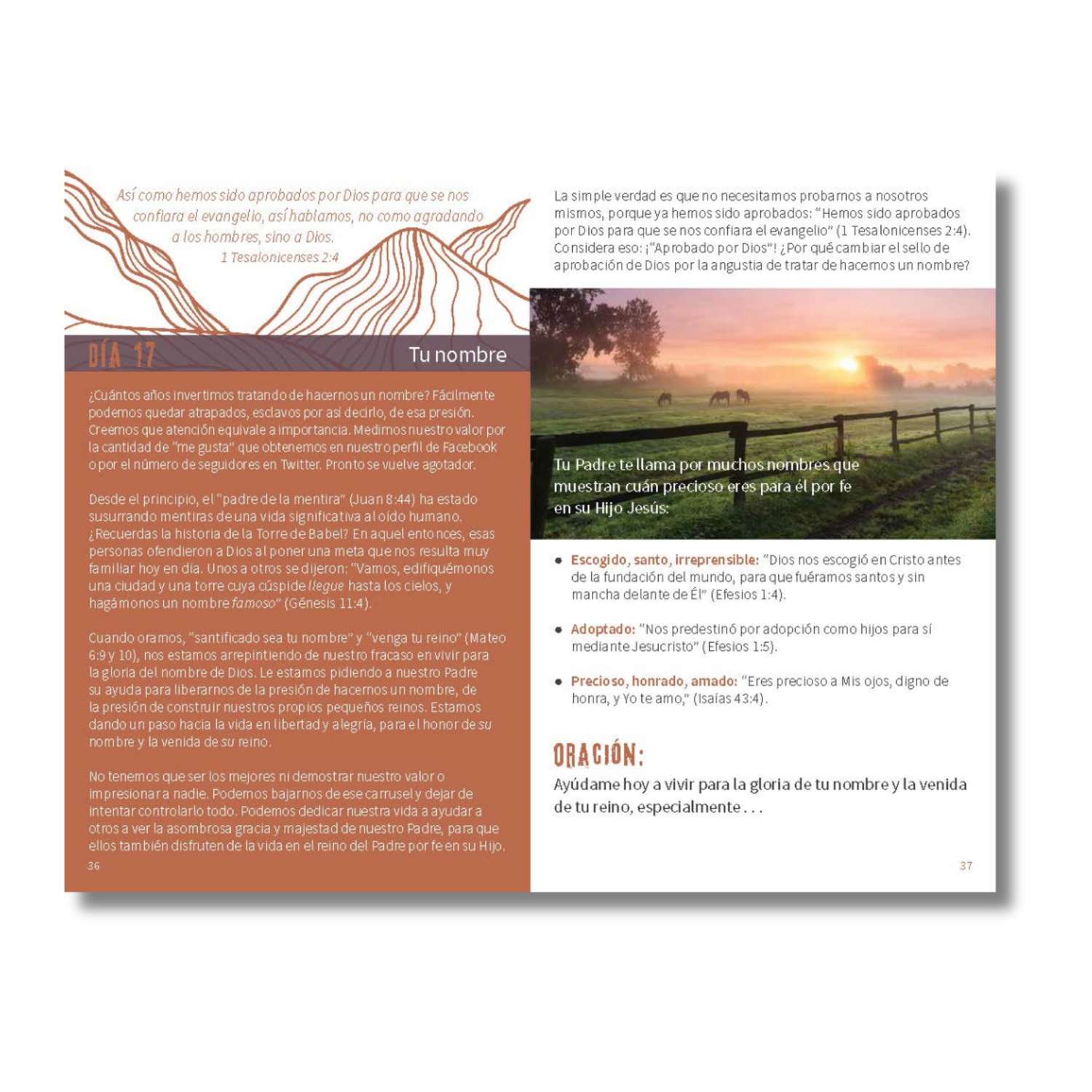 Full-Color Devotion Book - SPANISH - Set Free
