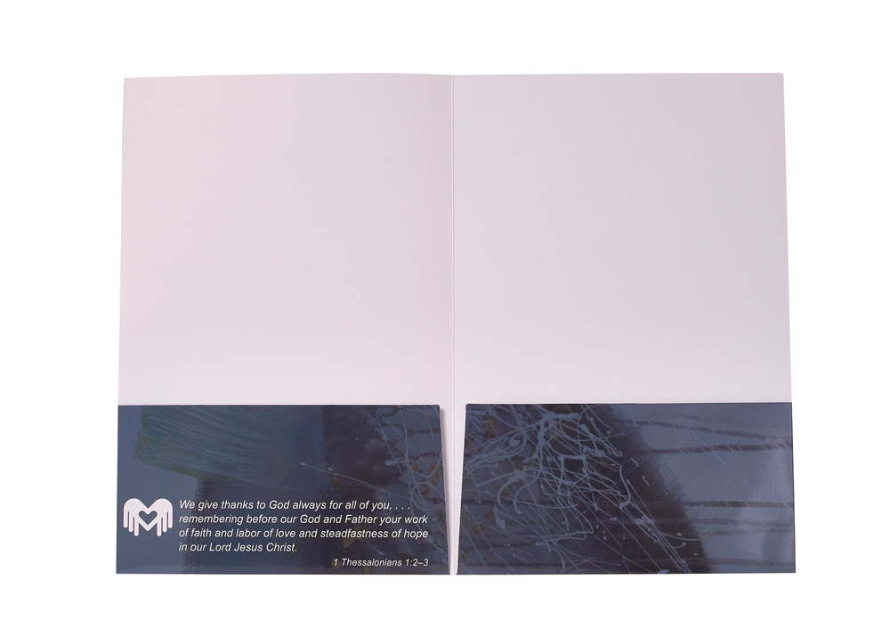 Brochure Holder - Serving with a Heart like Jesus