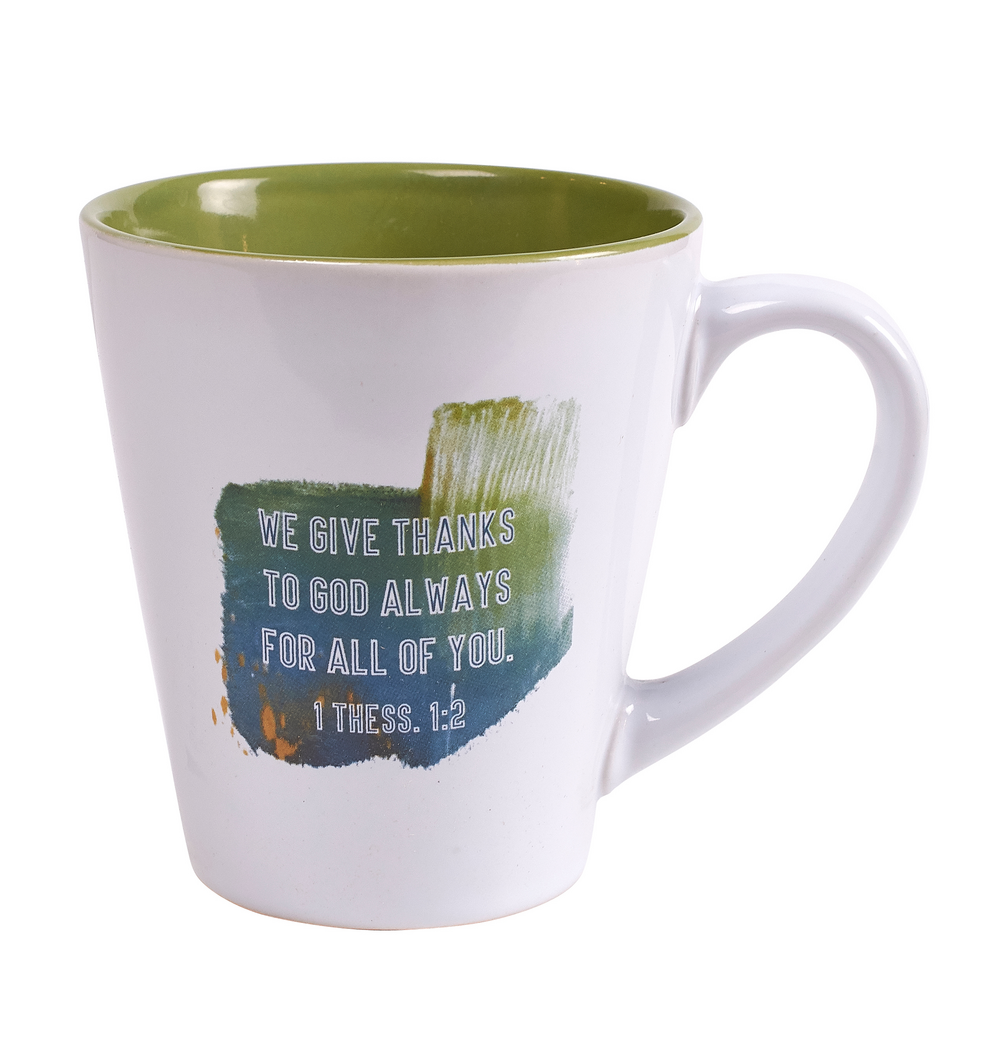 Serving with a Heart Like Jesus Back of Ceramic Mug