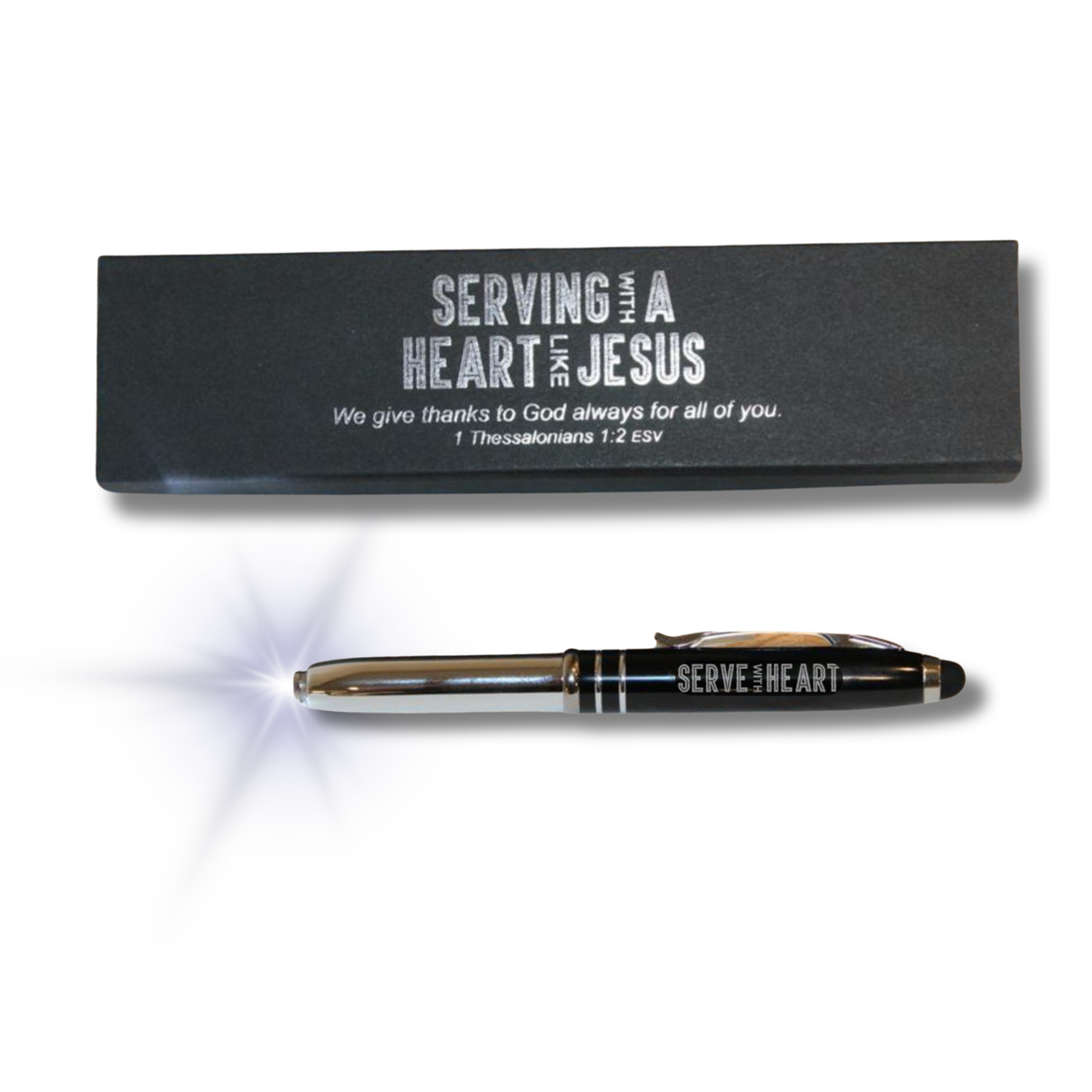 3-in-1 Pen in Gift Box - Serving with a Heart like Jesus
