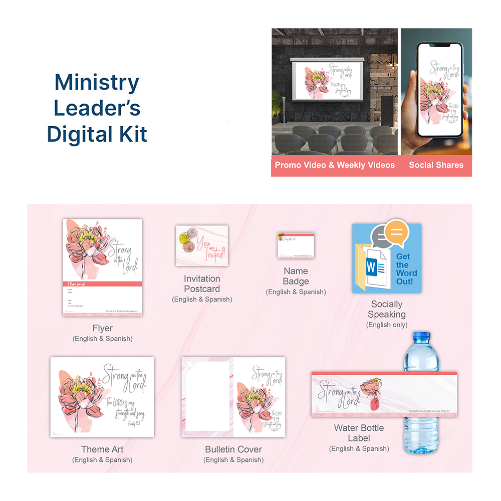 Strong in the Lord Digital Christian Women's Leader's Kit from CTA, Inc