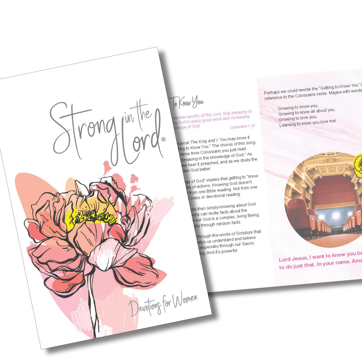 64-Page Devotion Book for Women - Strong in the Lord