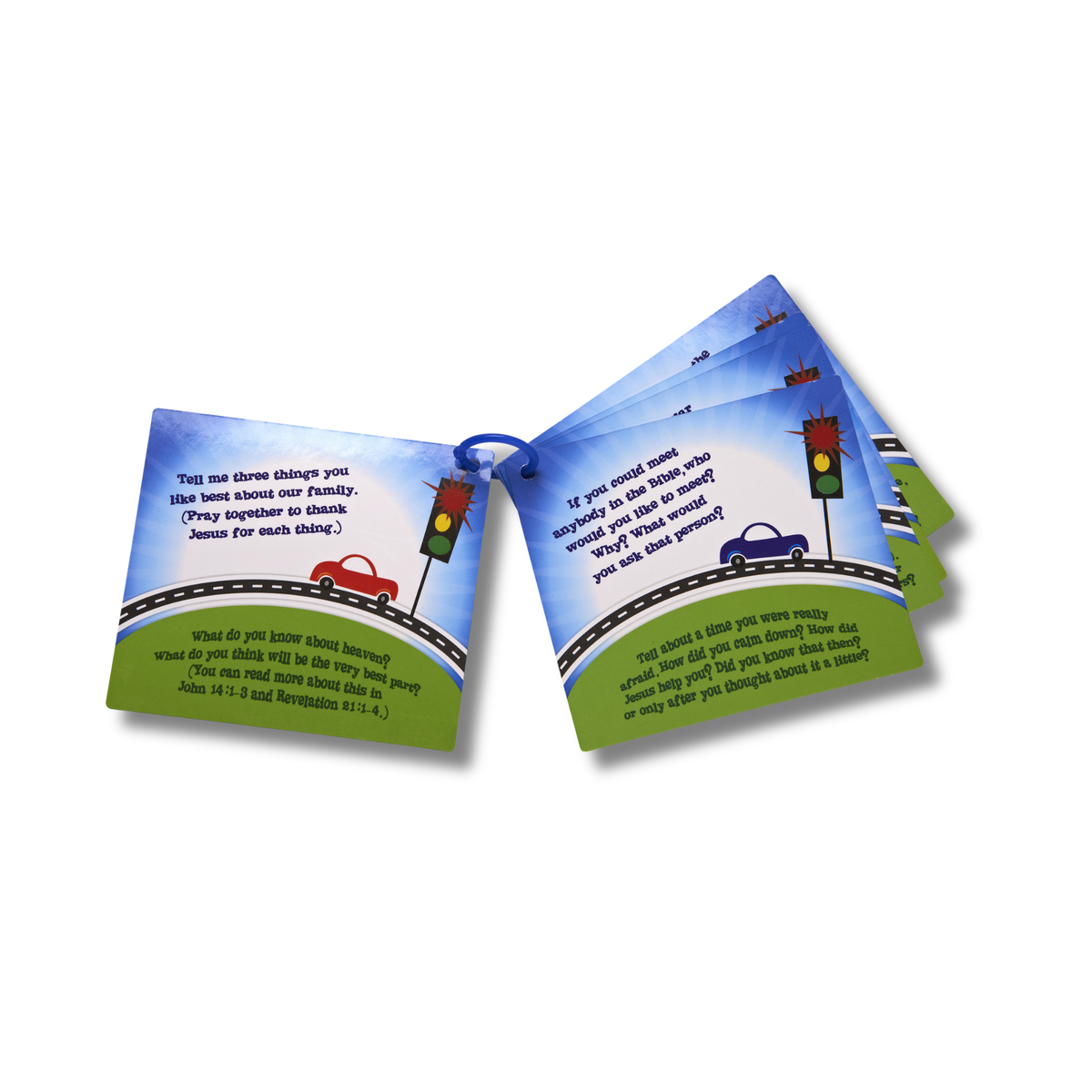 Teachable Moments To-Go Stoplight Chat Cards for Kids