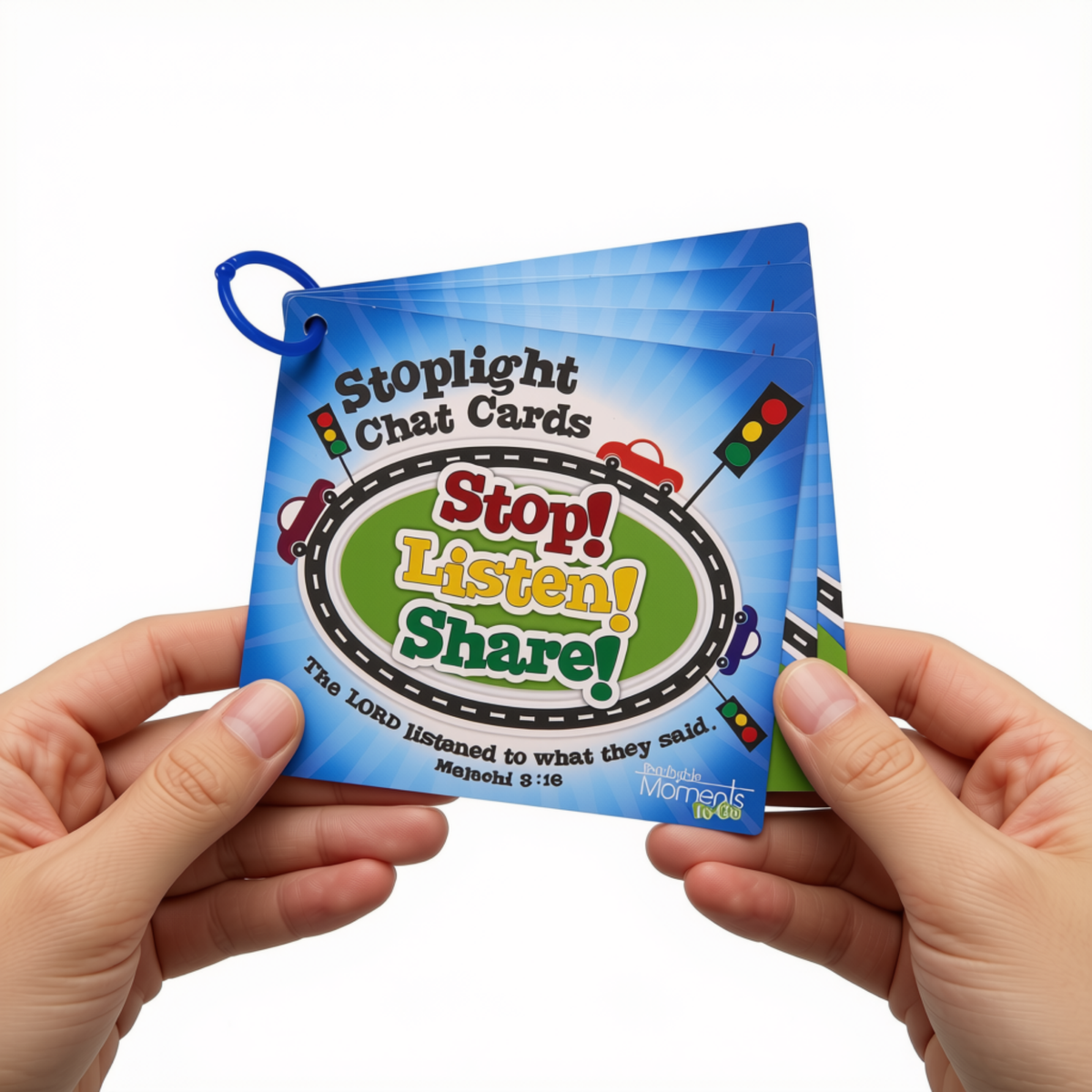 Teachable Moments To-Go Stoplight Chat Cards for Kids