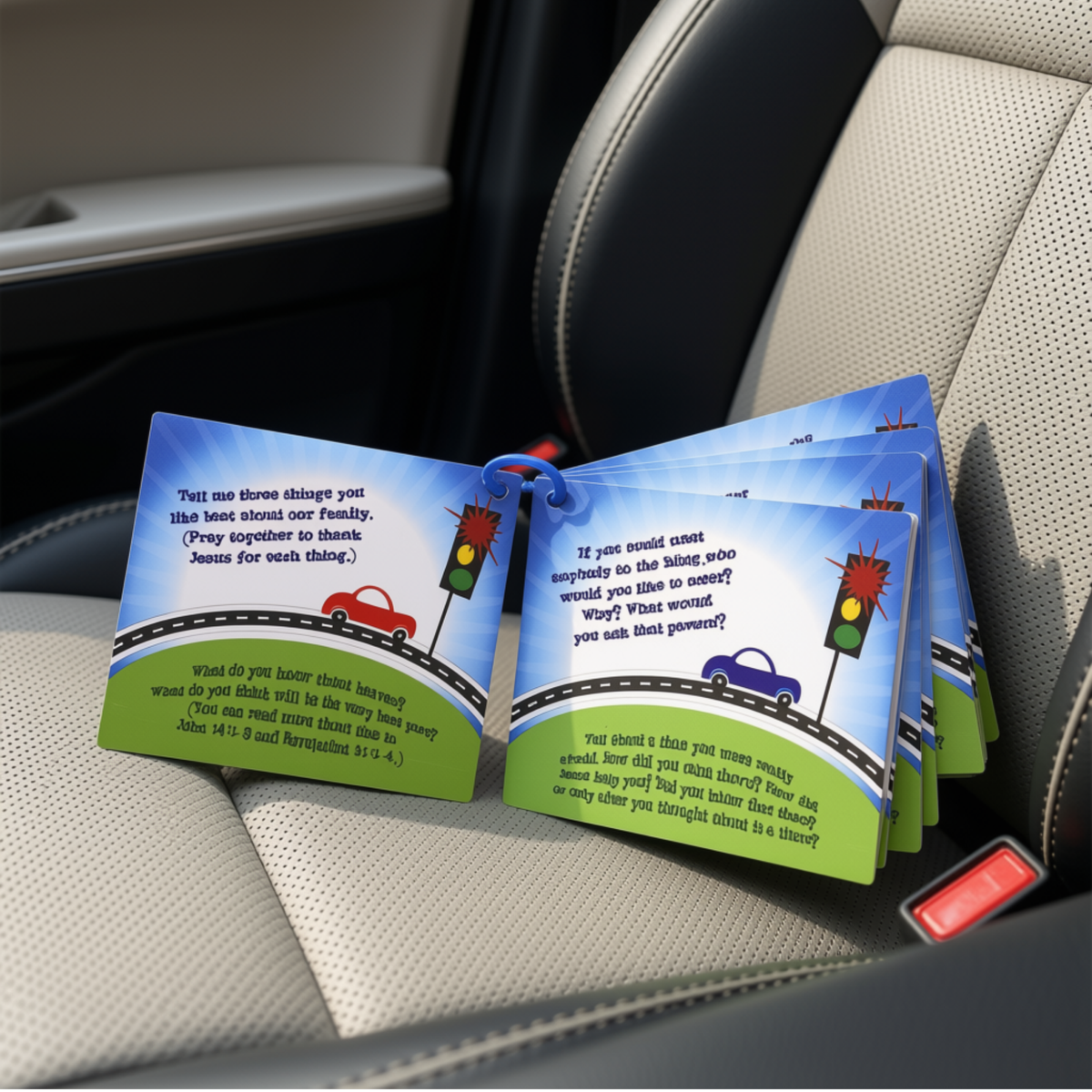 Teachable Moments To-Go Stoplight Chat Cards for Kids