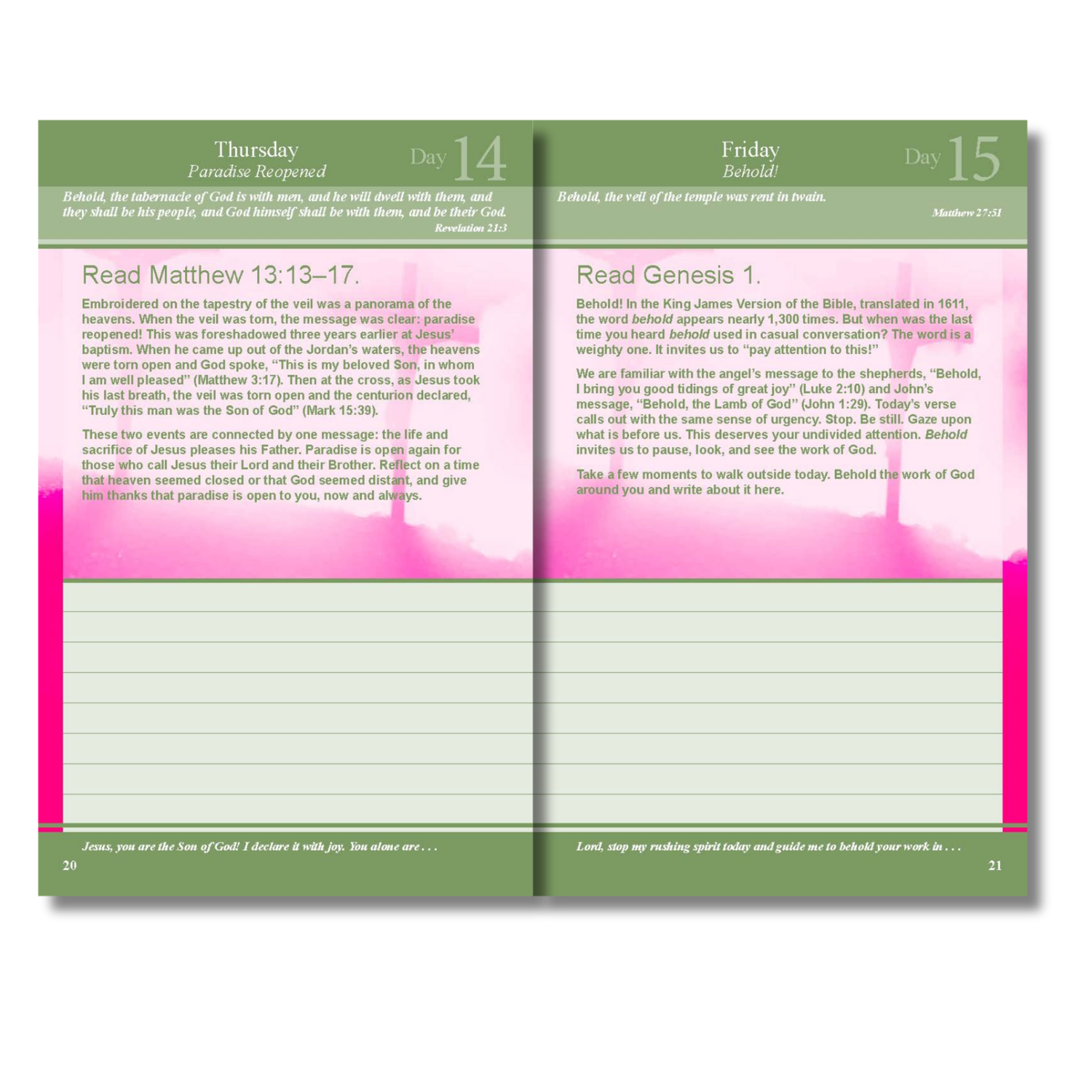 KJV Prayer Journal - Torn