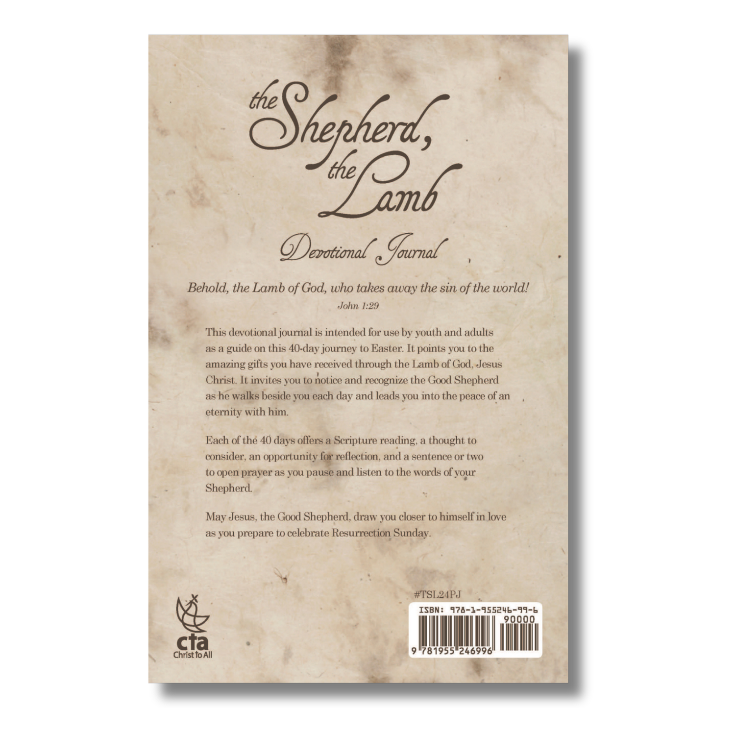 Devotional Prayer Journal - The Shepherd, the Lamb