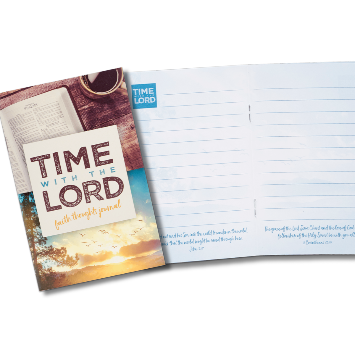 Lined Pocket-Sized Prayer Journal - KJV - Time with the Lord