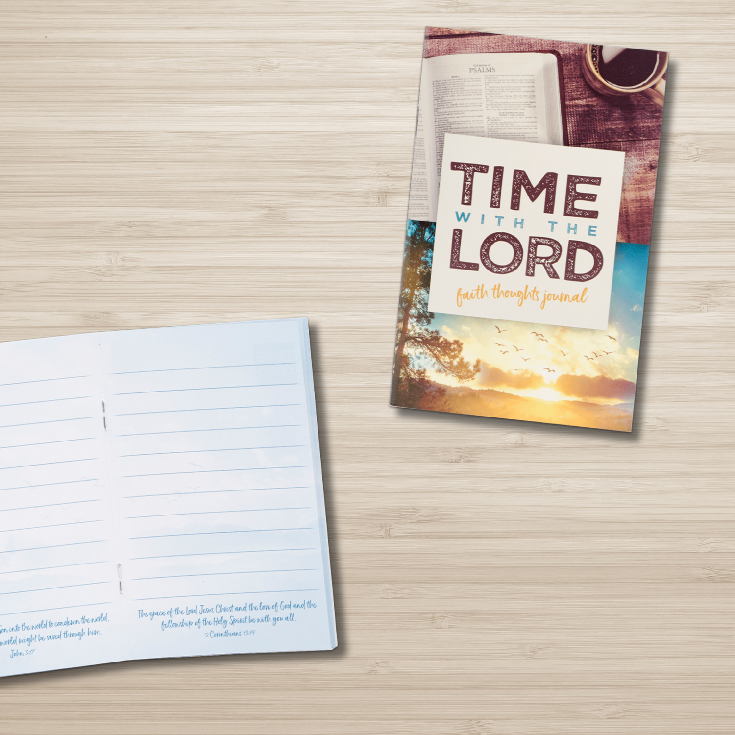 Lined Pocket-Sized Prayer Journal - KJV - Time with the Lord
