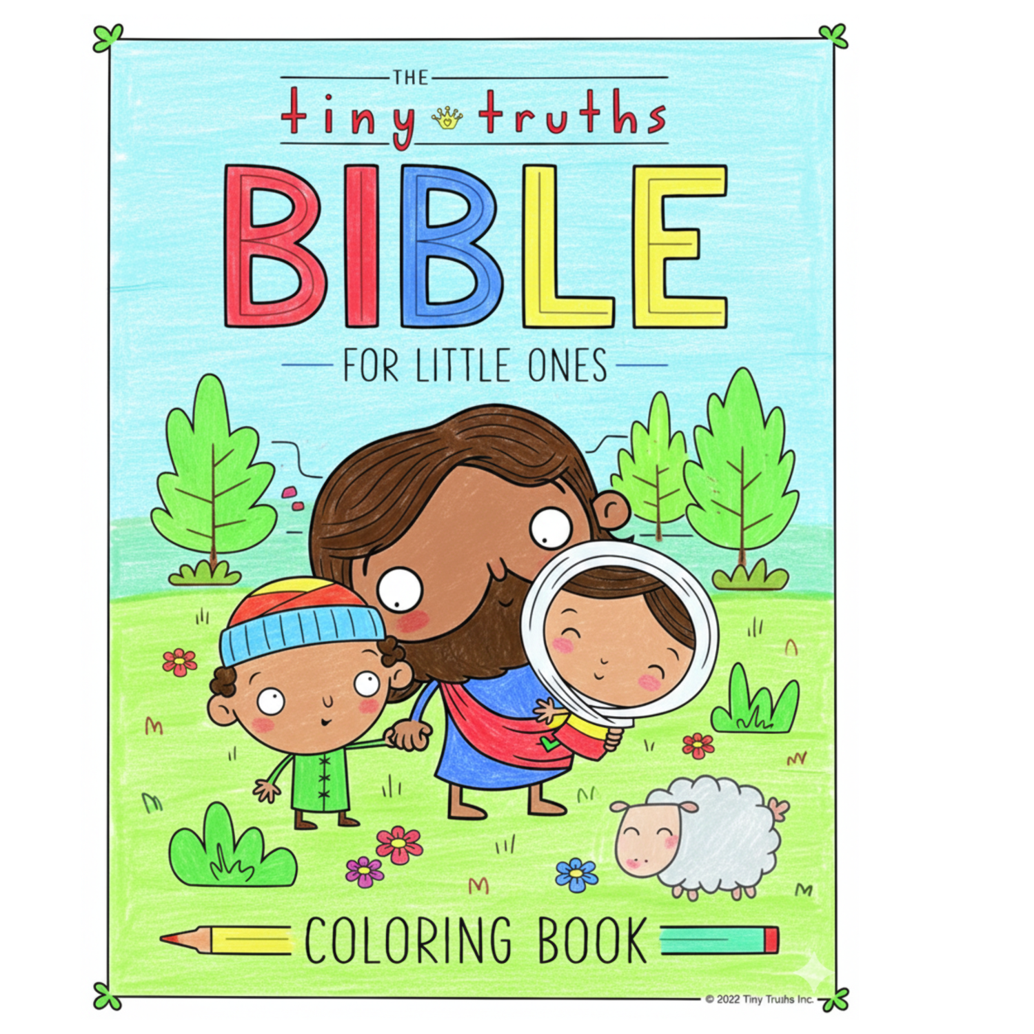 DIGITAL DOWNLOAD Tiny Truths Bible for Little Ones Coloring Pages