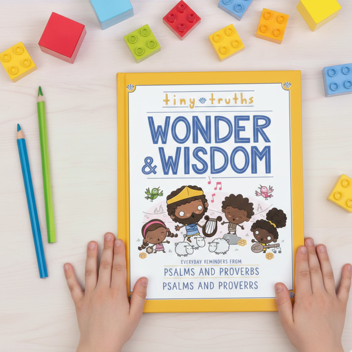 Tiny Truths Wonder & Wisdom Book - Everyday Reminders from Psalms and Proverbs