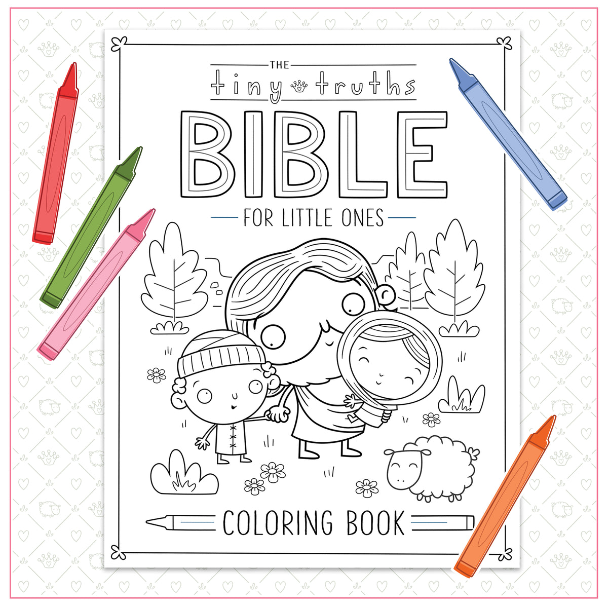 DIGITAL DOWNLOAD Tiny Truths 10 Bible for Little Ones Coloring Pages