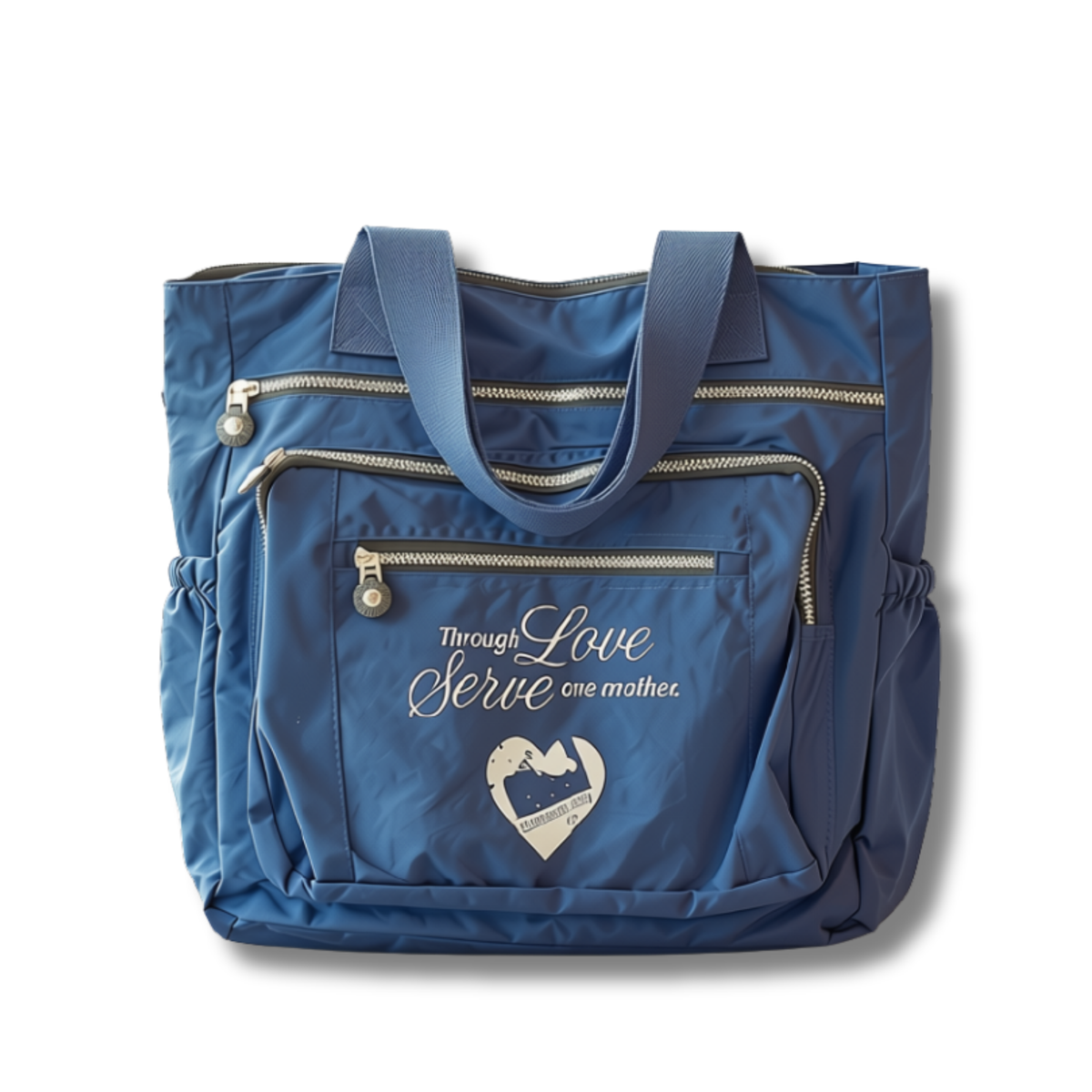 Large Shoulder Bag - Serve One Another Galatians 5:13