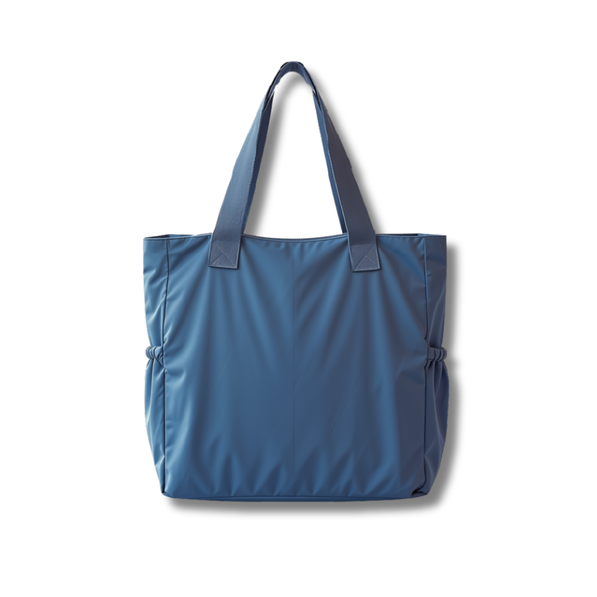 A blue fabric tote bag with dark blue handles, shown against a plain white background with a soft drop shadow by CTA Christ to All and CTA Gifts.