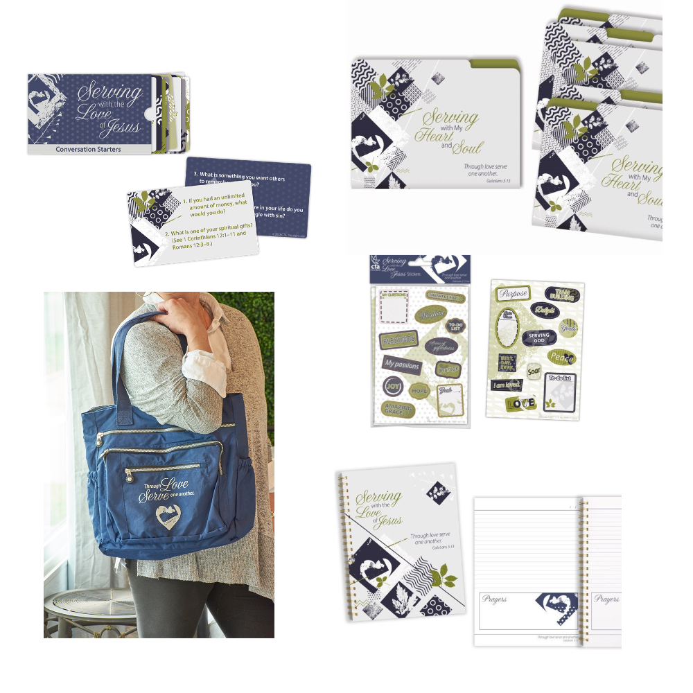 Serving with the Love of Jesus Gift Set