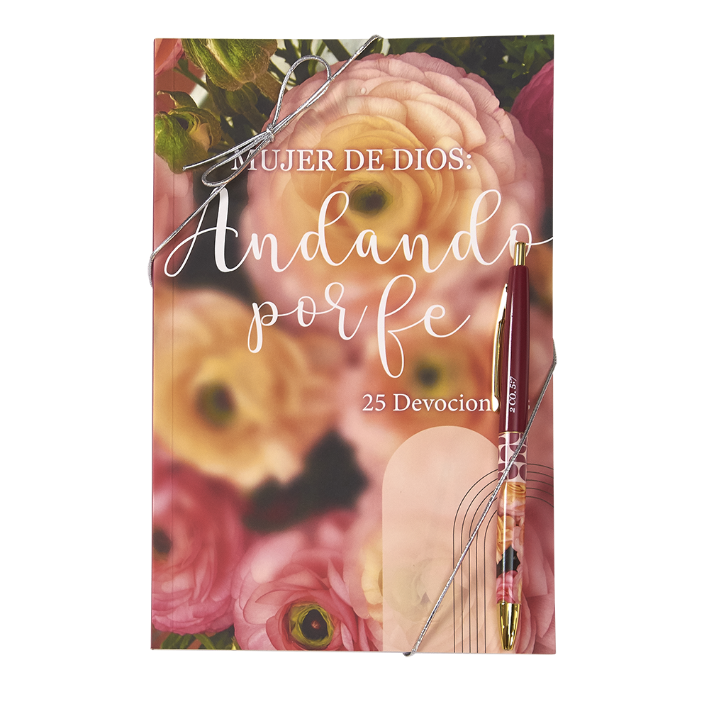 Spanish Woman of God: Walking by Faith Devotion Book & Pen Packaged