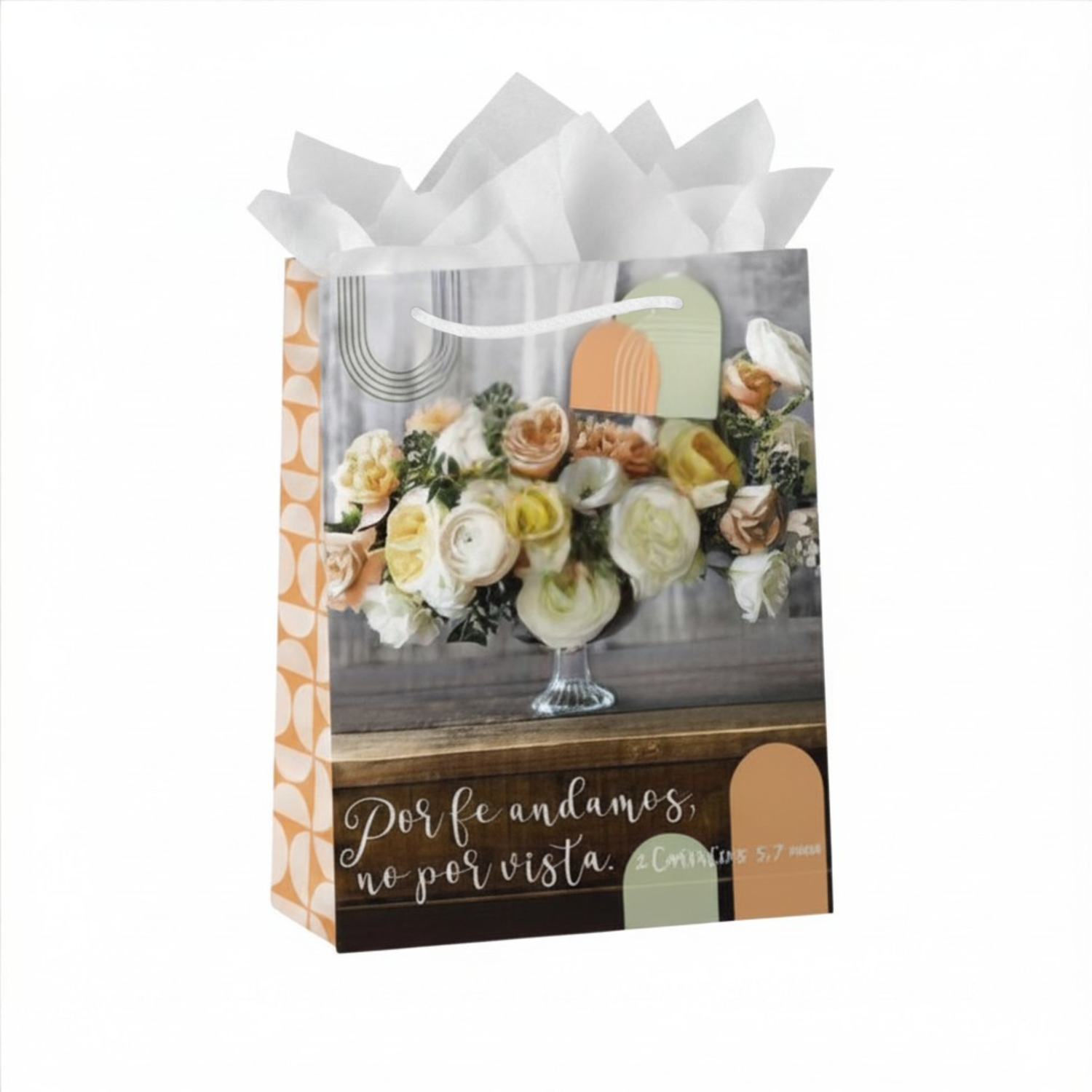 SPANISH Gift Bag & Tag - Woman of God: Walking by Faith