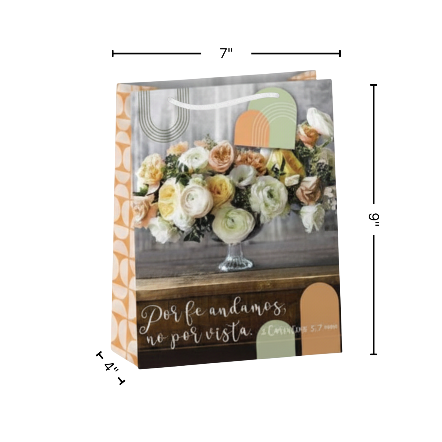 SPANISH Gift Bag & Tag - Woman of God: Walking by Faith