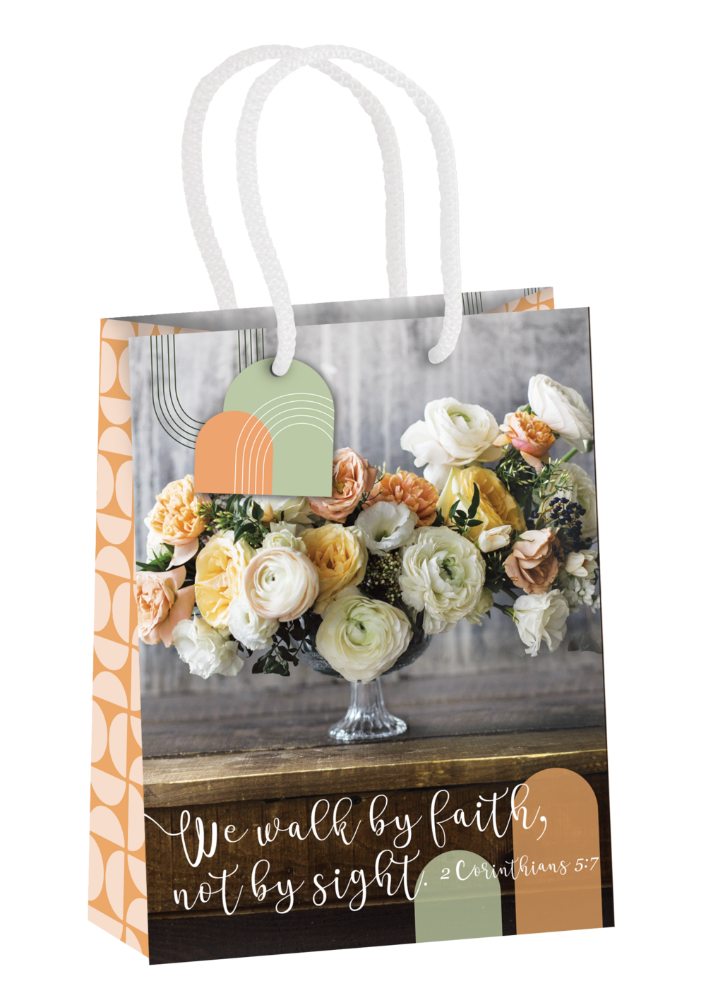 Woman of God: Walking by Faith Gift Bag & Tag