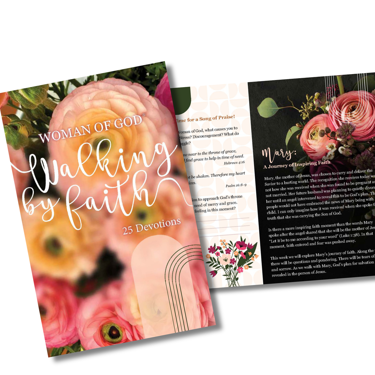 Full-Color Devotion Book - Woman of God® Walking by Faith
