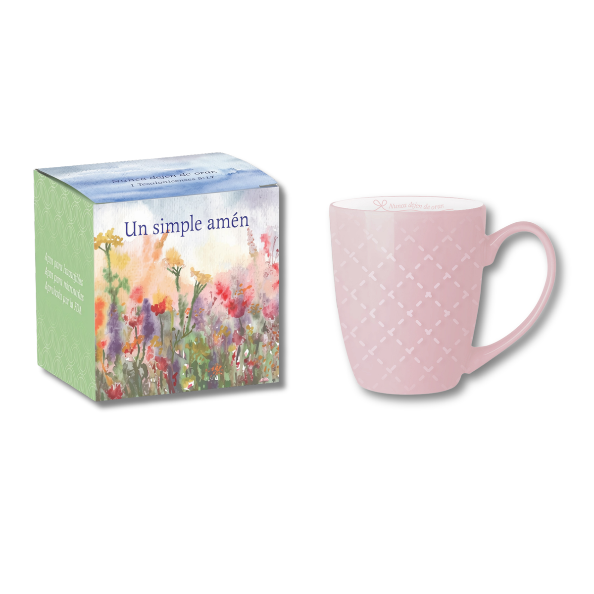11oz Ceramic Mug in Gift Box - SPANISH - A Simple Amen