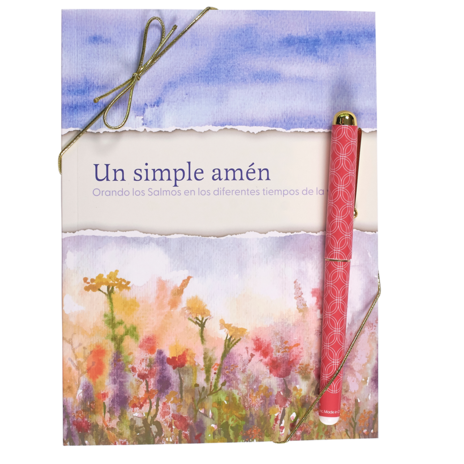 SPANISH Devotion Book & Pen Gift Set - A Simple Amen