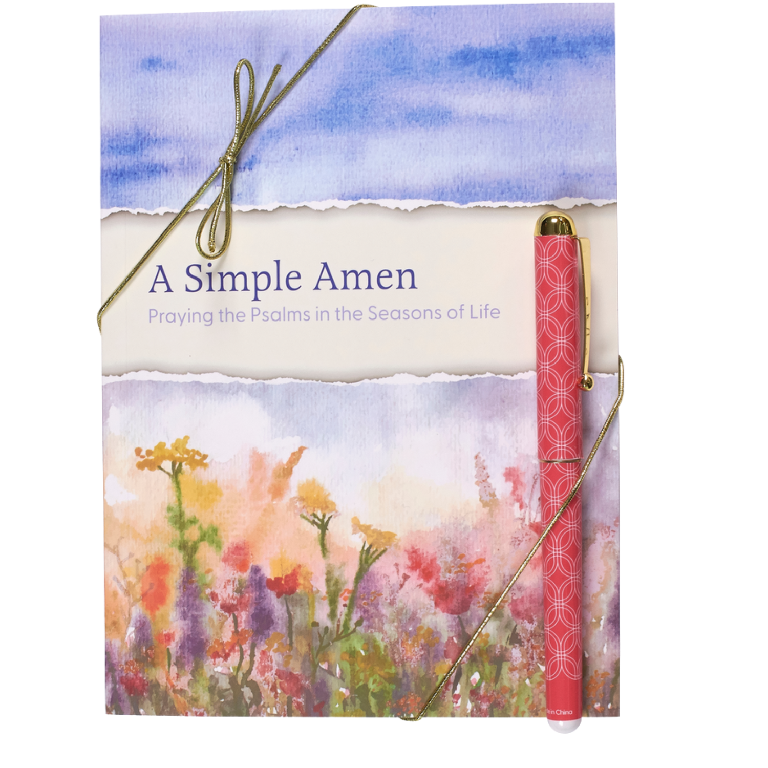 Devotion Book & Pen Gift Set - A Simple Amen
