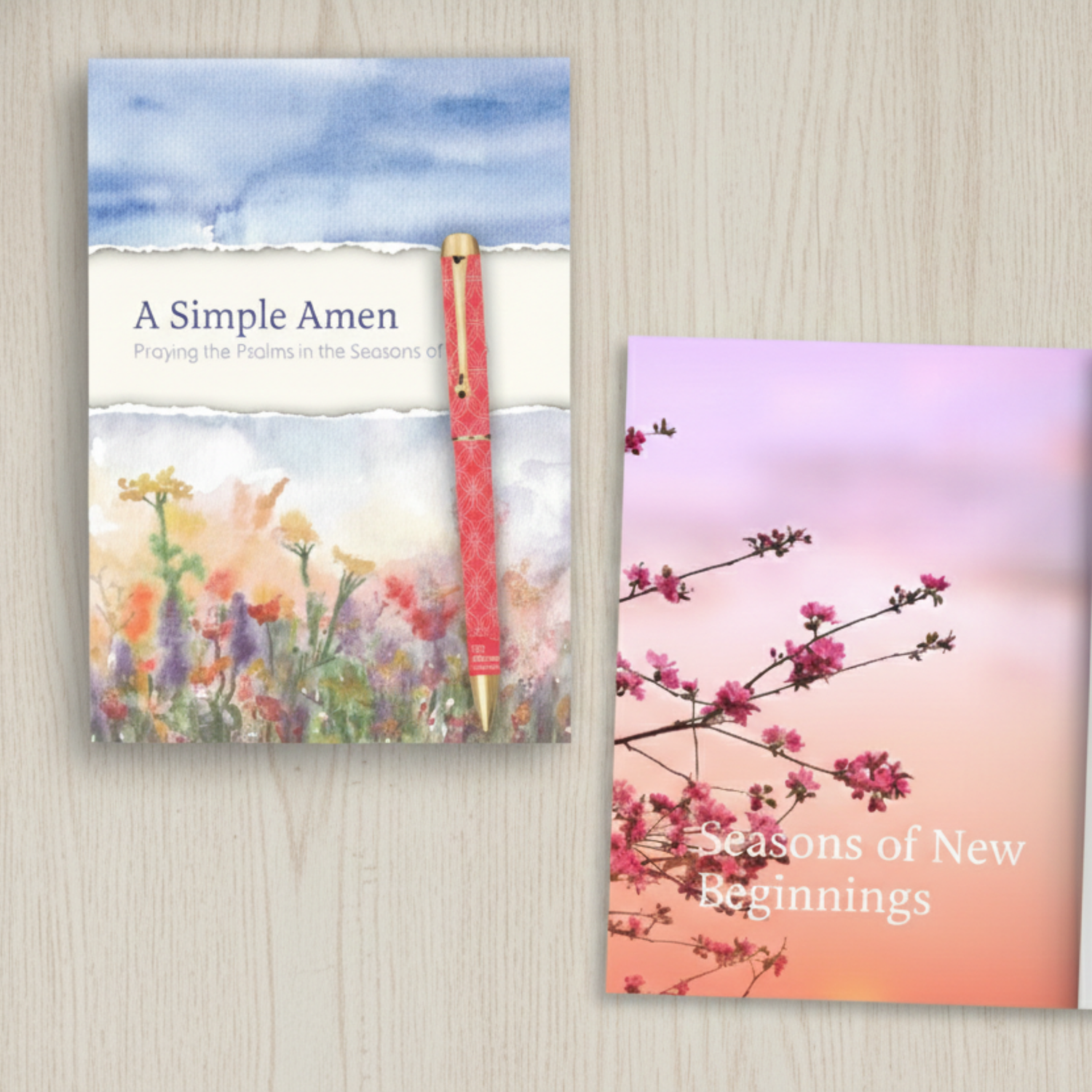 Devotion Book & Pen Gift Set - A Simple Amen