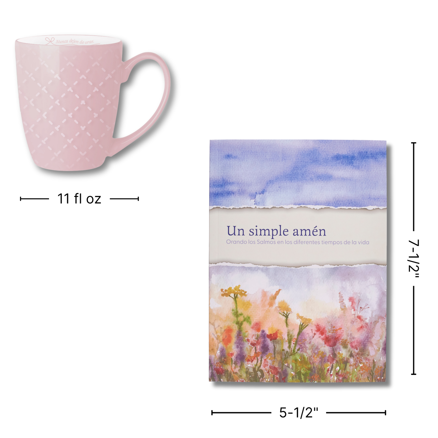 SPANISH Mug & Book Gift Set - A Simple Amen