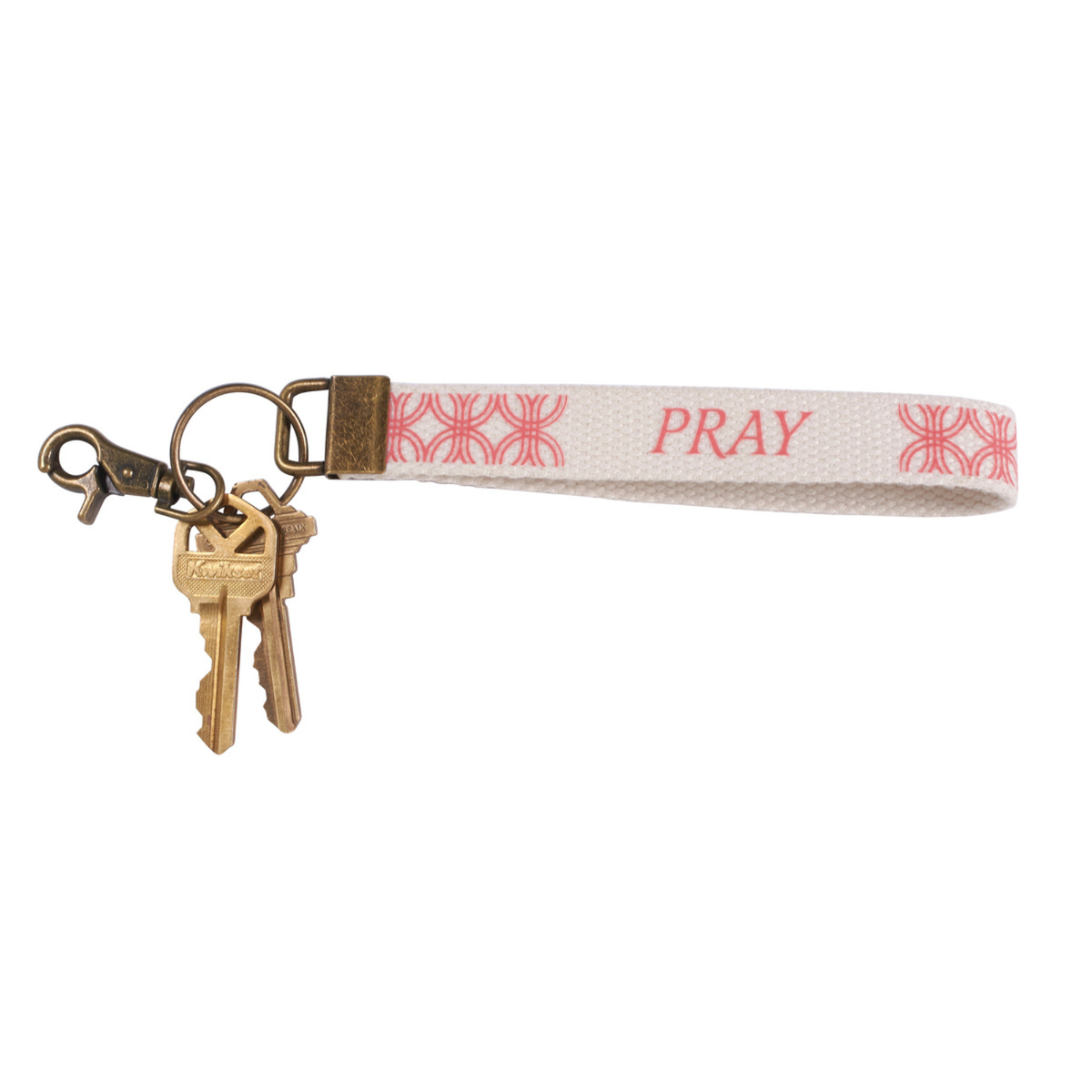 Jute Key Chain Wristlet - KJV - A Simple Amen
